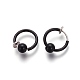 Electroplate Brass Retractable Clip-on Earrings EJEW-L221-02H-1