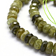 Natural Green Garnet Beads Strands G-K223-22-12mm-3
