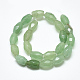 Natürlichen grünen Aventurin Perlen Stränge X-G-S357-A05-2
