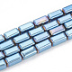 Chapelets de perles en hématite synthétique sans magnétiques G-N0322-11A-1