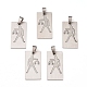 (Holiday Stock-Up Sale)201 Stainless Steel Pendants SSP193Y-1