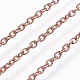 304 из нержавеющей стали кабель цепи ожерелья NJEW-P248-01RG-2
