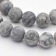 Fili di perline di pietra naturale mappa/diaspro policromo/pietra picasso/diaspro picasso G-D657-10mm-1