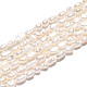 Нити из натурального культивированного пресноводного жемчуга PEAR-N028-01-2