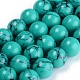 Perles turquoise brin synthétique TURQ-H063-14mm-02-1