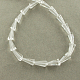 Chapelets de perles en verre transparente   GLAA-Q035-8-2