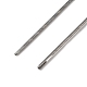 Perlennadeln aus Stahl mit Haken für Perlenspinner TOOL-C009-01B-04-2