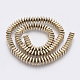 Electroplated Non-magnetic Synthetic Hematite Bead Strand G-E495-08A-2