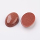 Synthetic Goldstone Flat Back Cabochons G-G741-30x40mm-10-2
