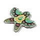 Pendentifs imprimés transparents&nbsp;SACR-S035-04B-2