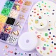 DIY Polymer Clay Beads Jewelry Set Making Kit DIY-FS0002-12-4