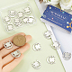 20 шт. подвески из нержавеющей стали 201 STAS-SC0009-18-3
