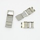304 Stainless Steel Watch Band Clasps EH055-1