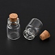 20 pièces mini mignon petit bocal en verre bouteilles en verre AJEW-YW0001-07-2