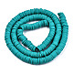 Handmade Polymer Clay Beads Strands CLAY-R089-6mm-116-2