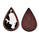 Grands pendentifs en cuir de vachette écologique FIND-S301-41C-10-1