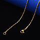 Vakuumbeschichtung 304 Coreana-Halskette aus Edelstahl NJEW-S420-006A-G-4
