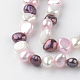 Natural Cultured Freshwater Pearl Beads Strands PEAR-Q007-21D-3