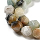 Brins de perles d'amazonite de fleurs naturelles G-C085-A01-01-4