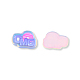 Plate Transparent Acrylic Cabochons OACR-N135-21-1