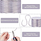 BENECREAT 9 Gauge/3mm Tarnish Resistant Jewelry Craft Wire 17m Bendable Aluminum Sculpting Metal Wire for Jewelry Craft Beading Work - Primary Color AW-BC0001-3mm-17-4