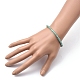 Natürliche Howlite Stretch Perlen Armbänder BJEW-JB05496-04-4