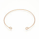 Изготовление браслета из латуни с открытой манжетой KK-N258-01G-1