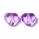 Perles de verre peintes par pulvérisation transparent GGLA-S054-012A-01-3