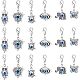 Подвесные украшения от сглаза HJEW-CA0001-37-1
