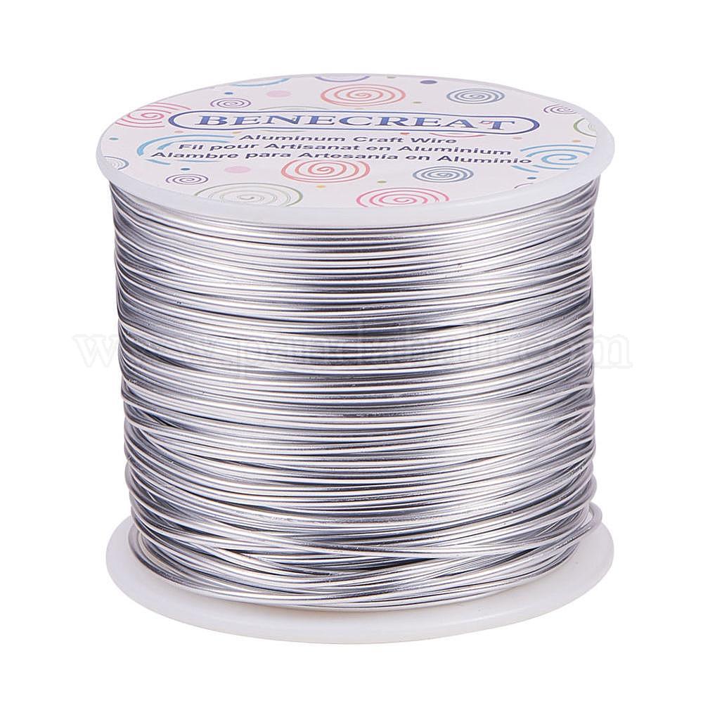 Shop BENECREAT 15 Gauge (1.5mm) Aluminum Wire 68m (220FT) Anodized
