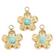 Подвески из синтетической бирюзы STAS-I325-143G-01