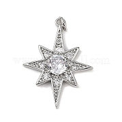 Латунные микро проложить кубического циркония подвески KK-R230-05P