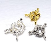 Латунная застежка пружинного кольца KK-L082C-01