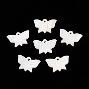 Резные подвески из натуральных пресноводных ракушек SHEL-T020-06