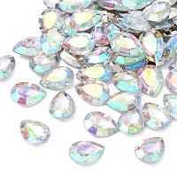 Акриловые стразы - кабошоны &nbsp;GACR-A017-13x18mm-17