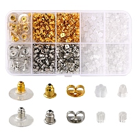 Wholesale SUNNYCLUE 150Pcs Silicone Full Cover Ear Nuts 