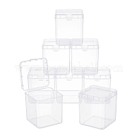 15 Grids Polypropylene(PP) Crafts Storage Boxes, with Adjustable Dividers,  Jewelry Organizer Container, Clear, 17.8x10.5x2.4cm 