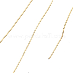 Alambre de acero inoxidable 304, revestimiento de iones (ip), redondo, dorado, 0.7mm, 21 diámetro