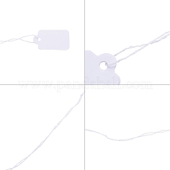 Белые прямоугольники ювелирные ценники X-TOOL-C003-02