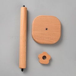 Стойка для показа деревянных резинок для волос ODIS-WH0030-141