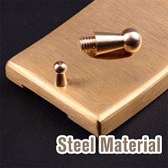 40 Stück Nippelbolzen aus Stahl&nbsp;FIND-FH0008-02G