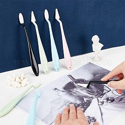 4 набор из 4-х цветных пластиковых и губчатых ручек AJEW-OC0004-51