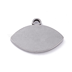Cabochon pendenti in acciaio inossidabile 304 anti-ossidazione&nbsp;STAS-P288-21P