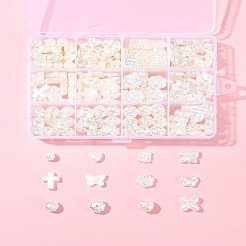 Бусина из АБС-пластика с имитацией жемчуга SACR-FS0001-82