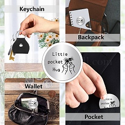 1 шт. памятные монеты из нержавеющей стали AJEW-CN0001-95A