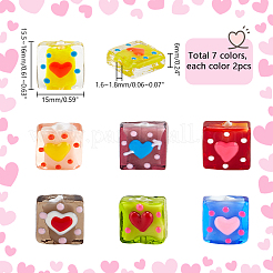 Бусины лэмпворк  LAMP-PH0001-32A