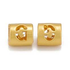 Perline ciondolo cavo in lega&nbsp;PALLOY-P242-01MG-G