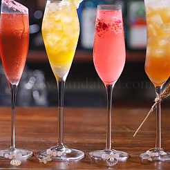 20 шт. 10 стиля подвески для бокалов из сплава и эмали с изображением океана&nbsp;AJEW-SC00056