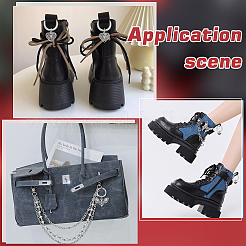 12 шт. 6 стильных подвесных украшений из сплава HJEW-GA00036