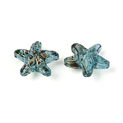 Прозрачные стеклянные бусины пикассо&nbsp;SEED-N012-02C